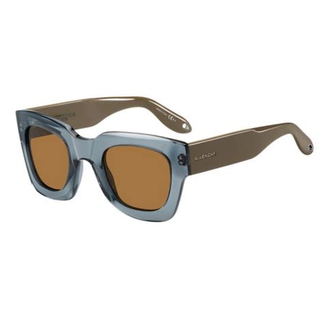 givenchy gv 7061/s|Givenchy GV 7061/S PJP/70 Sunglasses in Transparent Blue .